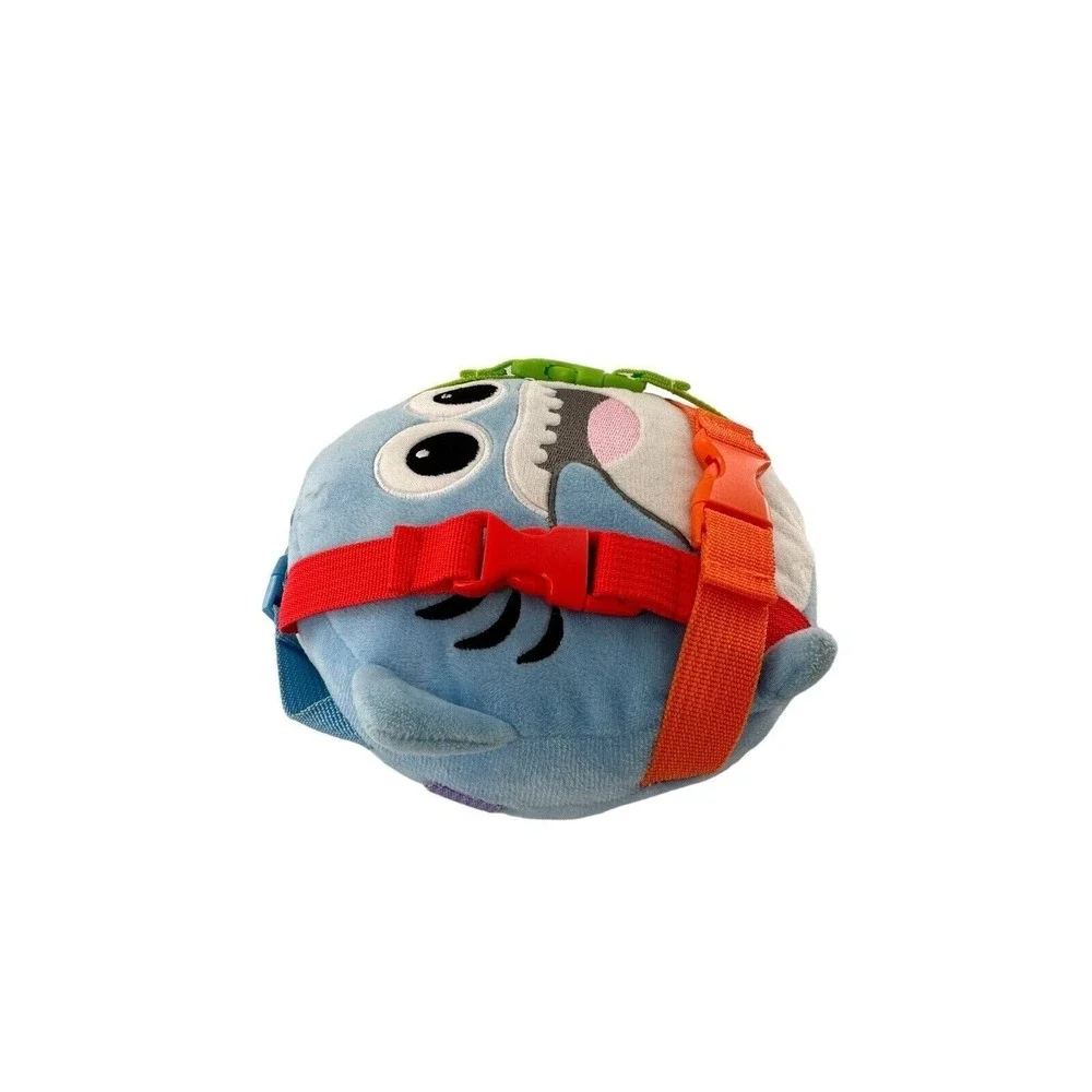 Baby Shark Sensory Buckle Toy Toddlers‎ By White Dolphin Plush Numbers Buckle